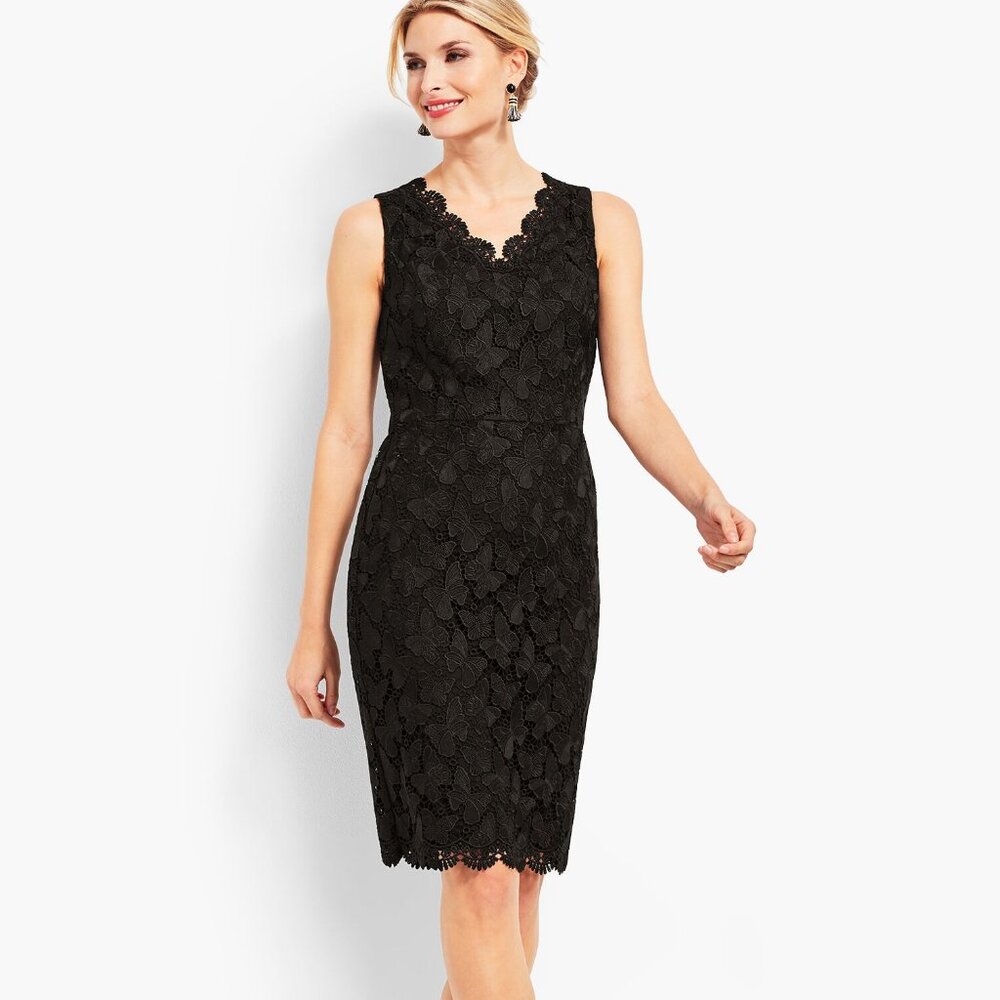 RSVP Collection Black Lace Sheath